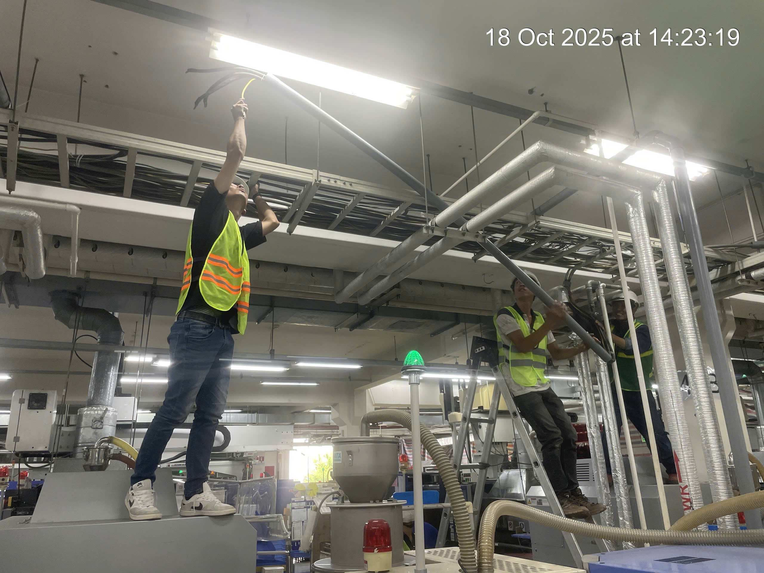 DA LẮP ĐẶT ĐIỆN KHÍ NƯỚC CHO MÁY SẢN XUẤT FURUKAWA